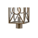LED Post Top or Pier Mount Lantern<br /><span style="color:#4AB0CE;">Entrega: 4-10 dias en USA</span><br /><span style="color:#4AB0CE;font-size:60%;">PREGUNTE POR ENTREGA EN PANAMA</span><br />Collection: Brixton<br />Finish: Burnished Bronze
