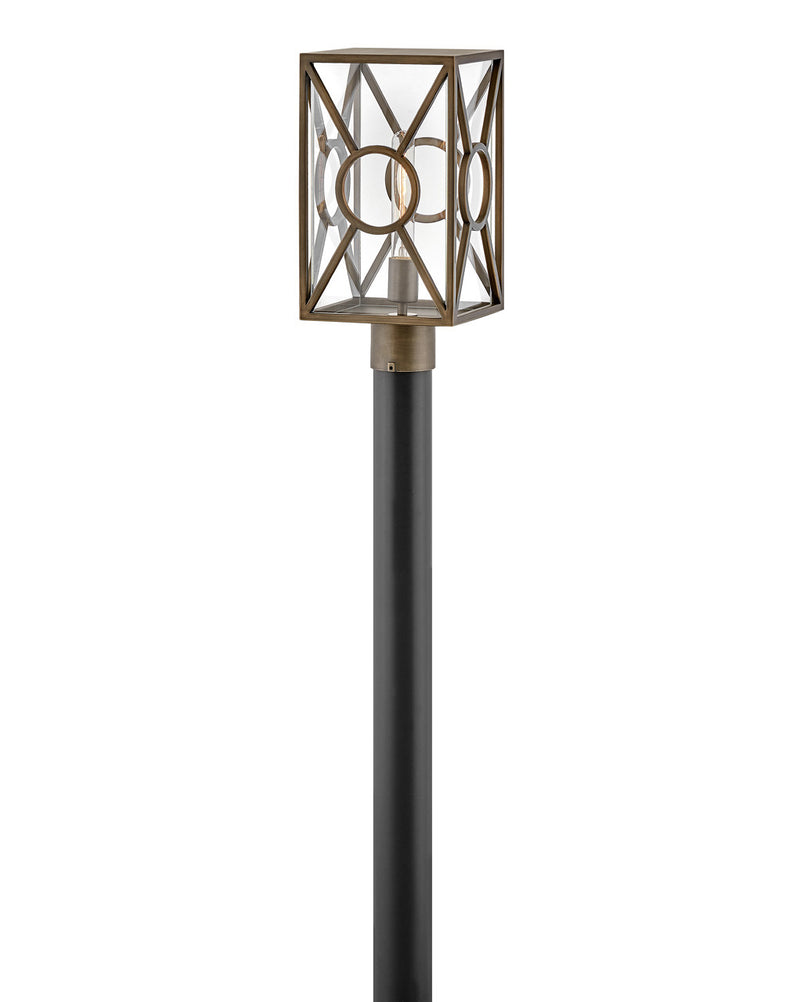 Hinkley - 18371BU - LED Post Top or Pier Mount Lantern - Brixton - Burnished Bronze