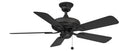 44"Ceiling Fan<br /><span style="color:#4AB0CE;">Entrega: 4-10 dias en USA</span><br /><span style="color:#4AB0CE;font-size:60%;">PREGUNTE POR ENTREGA EN PANAMA</span><br />Collection: Edgewood 44<br />Finish: Black