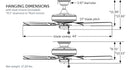 Fanimation - FP9044DZW - 44"Ceiling Fan - Edgewood 44 - Dark Bronze
