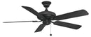 52"Ceiling Fan<br /><span style="color:#4AB0CE;">Entrega: 4-10 dias en USA</span><br /><span style="color:#4AB0CE;font-size:60%;">PREGUNTE POR ENTREGA EN PANAMA</span><br />Collection: Edgewood 52<br />Finish: Black