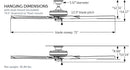 Fanimation - FP9072MWW - 72"Ceiling Fan - Edgewood 72 - Matte White