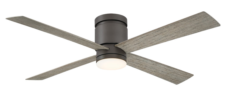 Fanimation - FPS8553GR - 52"Ceiling Fan - Kwartet - Matte Greige