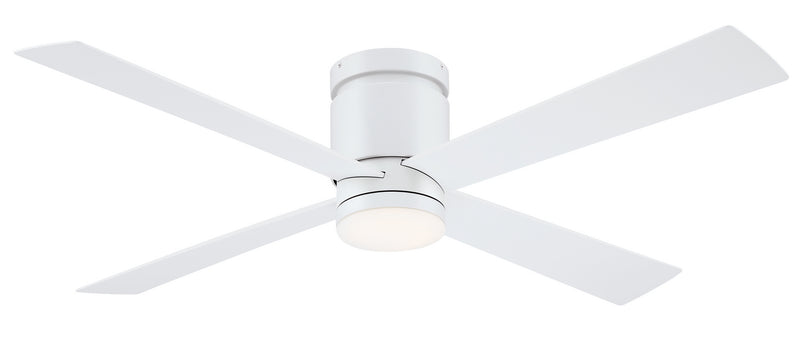 Fanimation - FPS8553MW - 52"Ceiling Fan - Kwartet - Matte White