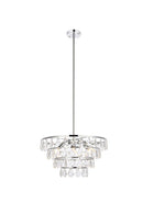 Elegant Lighting - 1101D20C - Six Light Pendant - Ella - Chrome