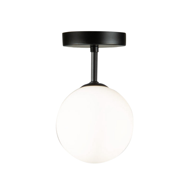 Artcraft Canada - AC6651BK - LED Semi-Flush Mount - Comet - Semi Matte Black