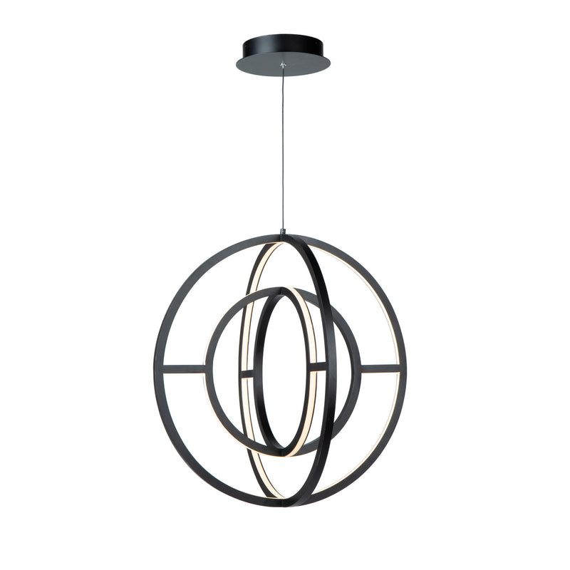LED Chandelier<br /><span style="color:#4AB0CE;">Entrega: 4-10 dias en USA</span><br /><span style="color:#4AB0CE;font-size:60%;">PREGUNTE POR ENTREGA EN PANAMA</span><br />Collection: Celestial<br />Finish: Matte Black