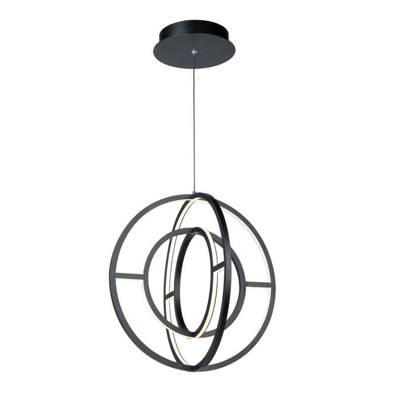 LED Chandelier<br /><span style="color:#4AB0CE;">Entrega: 4-10 dias en USA</span><br /><span style="color:#4AB0CE;font-size:60%;">PREGUNTE POR ENTREGA EN PANAMA</span><br />Collection: Celestial<br />Finish: Matte Black