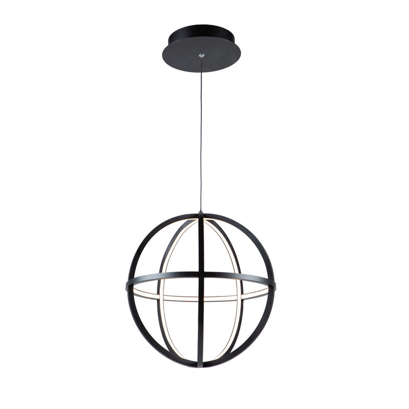 LED Chandelier<br /><span style="color:#4AB0CE;">Entrega: 4-10 dias en USA</span><br /><span style="color:#4AB0CE;font-size:60%;">PREGUNTE POR ENTREGA EN PANAMA</span><br />Collection: Celestial<br />Finish: Matte Black