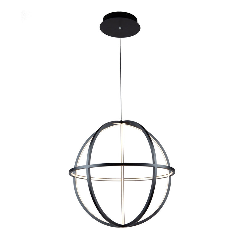 LED Chandelier<br /><span style="color:#4AB0CE;">Entrega: 4-10 dias en USA</span><br /><span style="color:#4AB0CE;font-size:60%;">PREGUNTE POR ENTREGA EN PANAMA</span><br />Collection: Celestial<br />Finish: Matte Black
