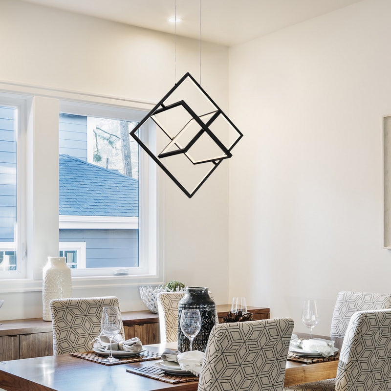 Artcraft Canada - AC7627BK - LED Pendant - Graymar - Black