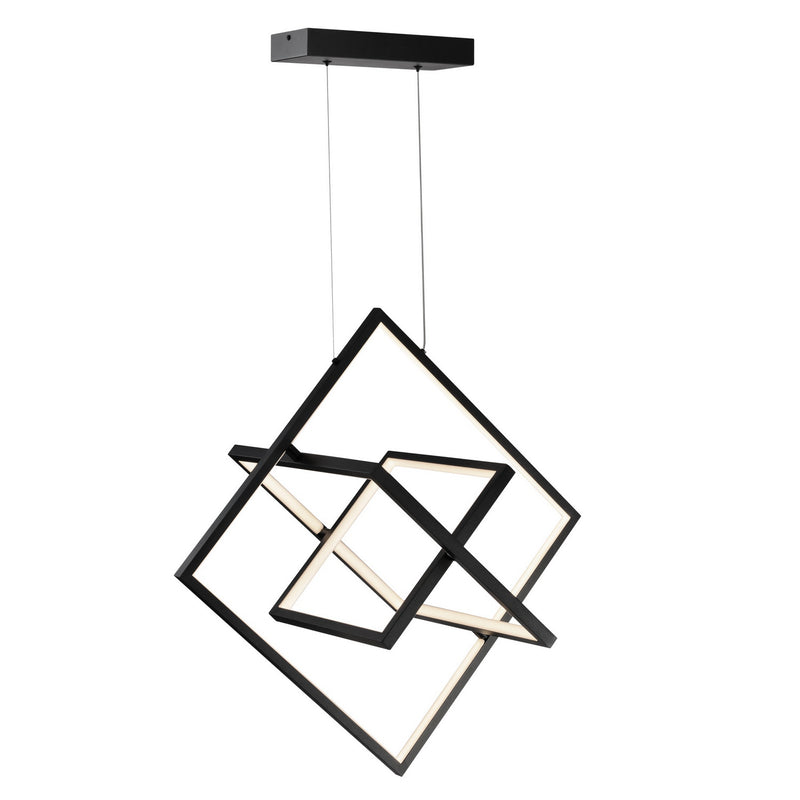 LED Pendant<br /><span style="color:#4AB0CE;">Entrega: 4-10 dias en USA</span><br /><span style="color:#4AB0CE;font-size:60%;">PREGUNTE POR ENTREGA EN PANAMA</span><br />Collection: Graymar<br />Finish: Black