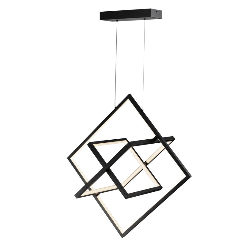 LED Pendant<br /><span style="color:#4AB0CE;">Entrega: 4-10 dias en USA</span><br /><span style="color:#4AB0CE;font-size:60%;">PREGUNTE POR ENTREGA EN PANAMA</span><br />Collection: Graymar<br />Finish: Black