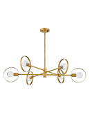 Hinkley - 37296LCB - LED Foyer Pendant - Desi - Lacquered Brass