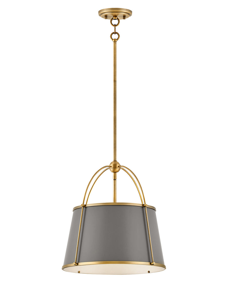 Hinkley - 4894LDB - LED Pendant - Clarke - Lacquered Dark Brass