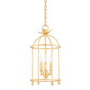 Troy Lighting - F5712-VGL - Three Light Pendant - Brooks - Vintage Gold Leaf