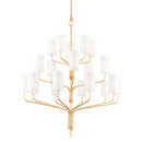Troy Lighting - F61620-GL - 20 Light Chandelier - Juniper - Gold Leaf
