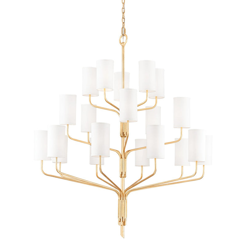 Troy Lighting - F61620-GL - 20 Light Chandelier - Juniper - Gold Leaf