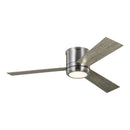 Generation Lighting - 3CLMR56BSLGD-V1 - 56" Ceiling Fan - Clarity - Brushed Steel