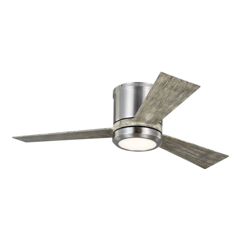 42" Ceiling Fan<br /><span style="color:#4AB0CE;">Entrega: 4-10 dias en USA</span><br /><span style="color:#4AB0CE;font-size:60%;">PREGUNTE POR ENTREGA EN PANAMA</span><br />Collection: Clarity<br />Finish: Brushed Steel