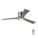 Generation Lighting - 3CLYR52BSLGD-V1 - 52" Ceiling Fan - Clarity - Brushed Steel