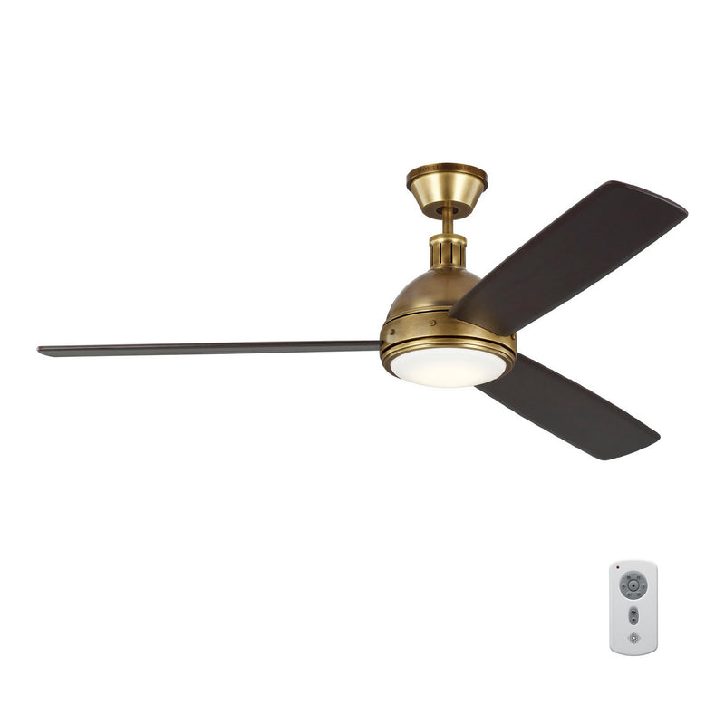 60" Ceiling Fan<br /><span style="color:#4AB0CE;">Entrega: 4-10 dias en USA</span><br /><span style="color:#4AB0CE;font-size:60%;">PREGUNTE POR ENTREGA EN PANAMA</span><br />Collection: Hicks<br />Finish: Hand Rubbed Antique Brass