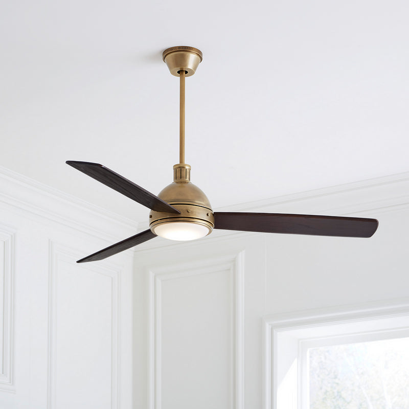 60" Ceiling Fan<br /><span style="color:#4AB0CE;">Entrega: 4-10 dias en USA</span><br /><span style="color:#4AB0CE;font-size:60%;">PREGUNTE POR ENTREGA EN PANAMA</span><br />Collection: Hicks<br />Finish: Hand Rubbed Antique Brass