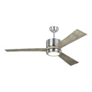 52" Ceiling Fan<br /><span style="color:#4AB0CE;">Entrega: 4-10 dias en USA</span><br /><span style="color:#4AB0CE;font-size:60%;">PREGUNTE POR ENTREGA EN PANAMA</span><br />Collection: Vision<br />Finish: Brushed Steel