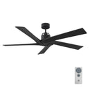 Visual Comfort Fan - 5ASPR56MBK - 56" Ceiling Fan - Aspen - Midnight Black