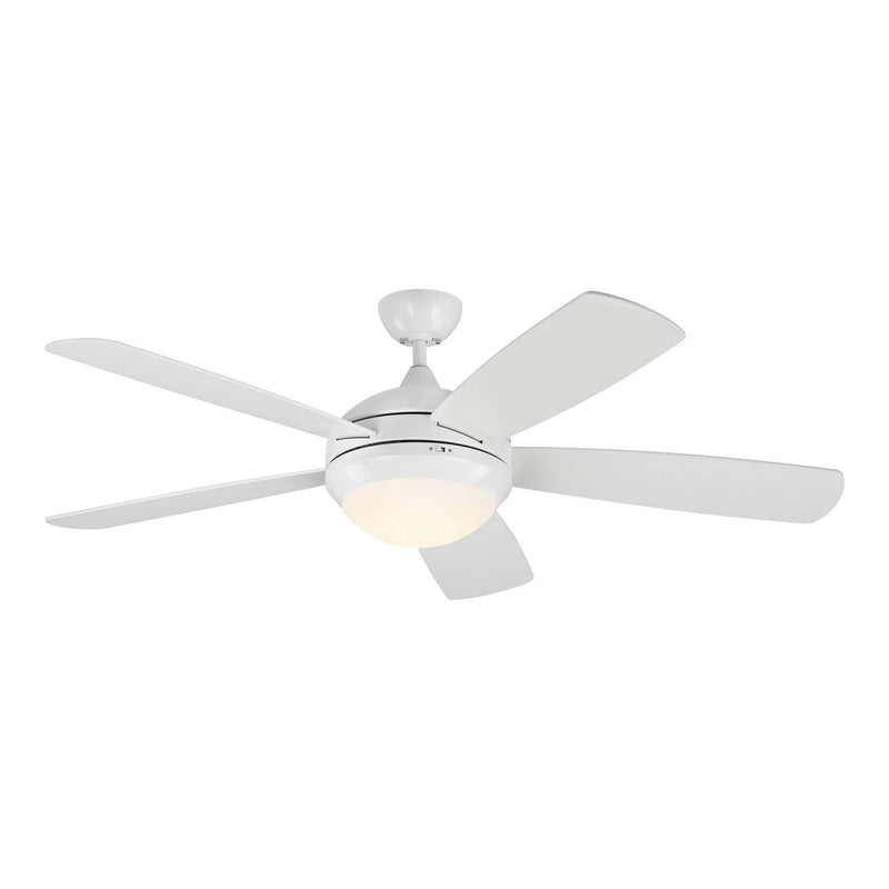 52" Ceiling Fan<br /><span style="color:#4AB0CE;">Entrega: 4-10 dias en USA</span><br /><span style="color:#4AB0CE;font-size:60%;">PREGUNTE POR ENTREGA EN PANAMA</span><br />Collection: Discus<br />Finish: Matte White