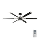 62" Ceiling Fan<br /><span style="color:#4AB0CE;">Entrega: 4-10 dias en USA</span><br /><span style="color:#4AB0CE;font-size:60%;">PREGUNTE POR ENTREGA EN PANAMA</span><br />Collection: Loft<br />Finish: Midnight Black