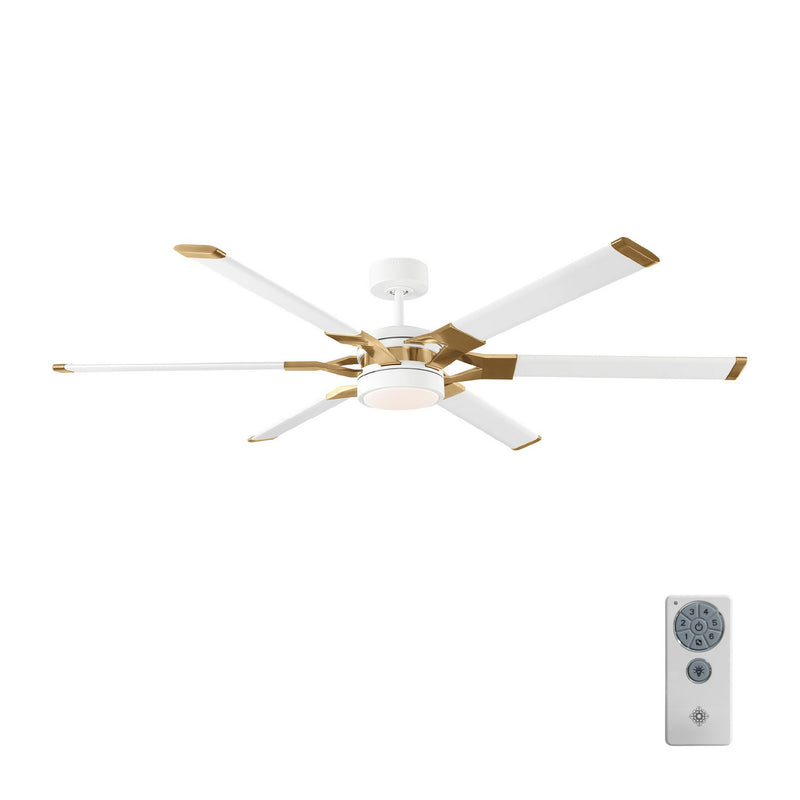 62"Ceiling Fan<br /><span style="color:#4AB0CE;">Entrega: 4-10 dias en USA</span><br /><span style="color:#4AB0CE;font-size:60%;">PREGUNTE POR ENTREGA EN PANAMA</span><br />Collection: Loft<br />Finish: Matte White