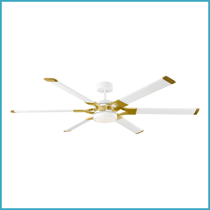 62"Ceiling Fan<br /><span style="color:#4AB0CE;">Entrega: 4-10 dias en USA</span><br /><span style="color:#4AB0CE;font-size:60%;">PREGUNTE POR ENTREGA EN PANAMA</span><br />Collection: Loft<br />Finish: Matte White