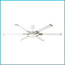 Visual Comfort Fan - 6LFR62RZWD - 62" Ceiling Fan - Loft - Matte White