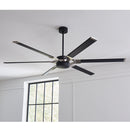 Visual Comfort Fan - 6LFR72MBKD - 72" Ceiling Fan - Loft - Midnight Black