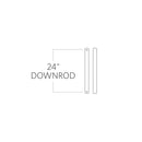 Visual Comfort Fan - DR24KOA - Downrod - Universal - Koa