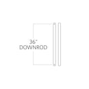 Visual Comfort Fan - DR36KOA - Downrod - Universal Downrod - Koa