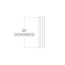 Visual Comfort Fan - DR36KOA - Downrod - Universal - Koa