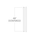 Visual Comfort Fan - DR48KOA - Downrod - Universal - Koa