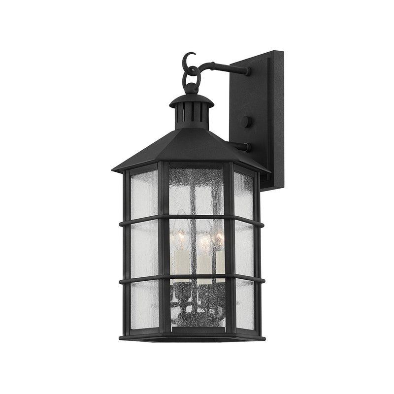 Four Light Wall Sconce<br /><span style="color:#4AB0CE;">Entrega: 4-10 dias en USA</span><br /><span style="color:#4AB0CE;font-size:60%;">PREGUNTE POR ENTREGA EN PANAMA</span><br />Collection: Lake County<br />Finish: French Iron