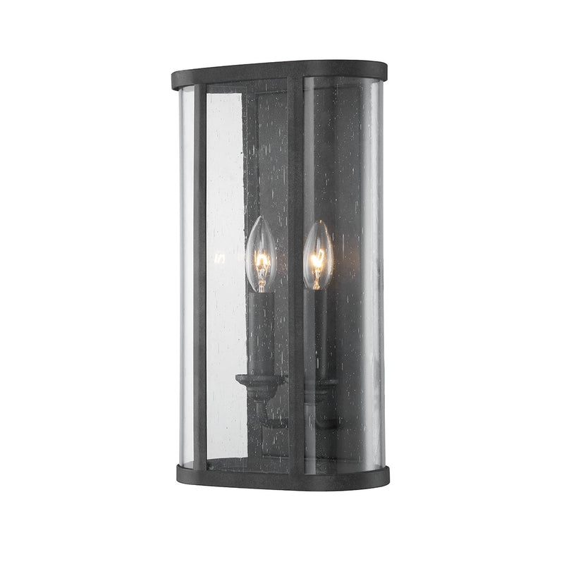 Two Light Wall Sconce<br /><span style="color:#4AB0CE;">Entrega: 4-10 dias en USA</span><br /><span style="color:#4AB0CE;font-size:60%;">PREGUNTE POR ENTREGA EN PANAMA</span><br />Collection: Chace<br />Finish: Forged Iron