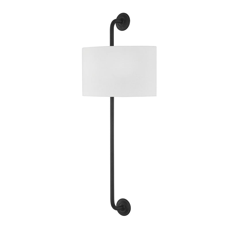 Two Light Wall Sconce<br /><span style="color:#4AB0CE;">Entrega: 4-10 dias en USA</span><br /><span style="color:#4AB0CE;font-size:60%;">PREGUNTE POR ENTREGA EN PANAMA</span><br />Collection: Daylon<br />Finish: Forged Iron