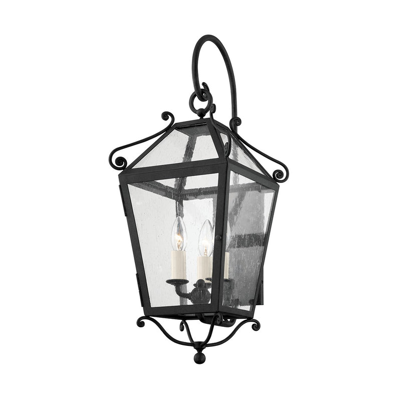 Three Light Wall Sconce<br /><span style="color:#4AB0CE;">Entrega: 4-10 dias en USA</span><br /><span style="color:#4AB0CE;font-size:60%;">PREGUNTE POR ENTREGA EN PANAMA</span><br />Collection: Santa Barbara County<br />Finish: French Iron