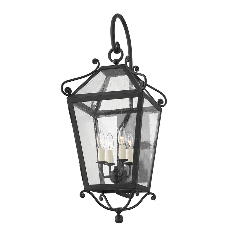 Four Light Wall Sconce<br /><span style="color:#4AB0CE;">Entrega: 4-10 dias en USA</span><br /><span style="color:#4AB0CE;font-size:60%;">PREGUNTE POR ENTREGA EN PANAMA</span><br />Collection: Santa Barbara County<br />Finish: French Iron