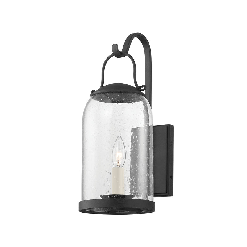 One Light Wall Sconce<br /><span style="color:#4AB0CE;">Entrega: 4-10 dias en USA</span><br /><span style="color:#4AB0CE;font-size:60%;">PREGUNTE POR ENTREGA EN PANAMA</span><br />Collection: Napa County<br />Finish: French Iron