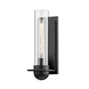 One Light Wall Sconce<br /><span style="color:#4AB0CE;">Entrega: 4-10 dias en USA</span><br /><span style="color:#4AB0CE;font-size:60%;">PREGUNTE POR ENTREGA EN PANAMA</span><br />Collection: Kai<br />Finish: Satin Black