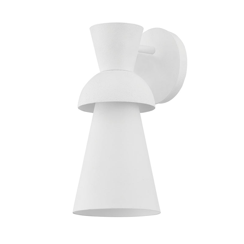 One Light Wall Sconce<br /><span style="color:#4AB0CE;">Entrega: 4-10 dias en USA</span><br /><span style="color:#4AB0CE;font-size:60%;">PREGUNTE POR ENTREGA EN PANAMA</span><br />Collection: Florence<br />Finish: Gesso White