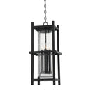 Four Light Exterior Lantern<br /><span style="color:#4AB0CE;">Entrega: 4-10 dias en USA</span><br /><span style="color:#4AB0CE;font-size:60%;">PREGUNTE POR ENTREGA EN PANAMA</span><br />Collection: Carlo<br />Finish: Textured Black