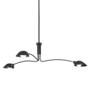 Three Light Chandelier<br /><span style="color:#4AB0CE;">Entrega: 4-10 dias en USA</span><br /><span style="color:#4AB0CE;font-size:60%;">PREGUNTE POR ENTREGA EN PANAMA</span><br />Collection: Leo<br />Finish: Soft Black