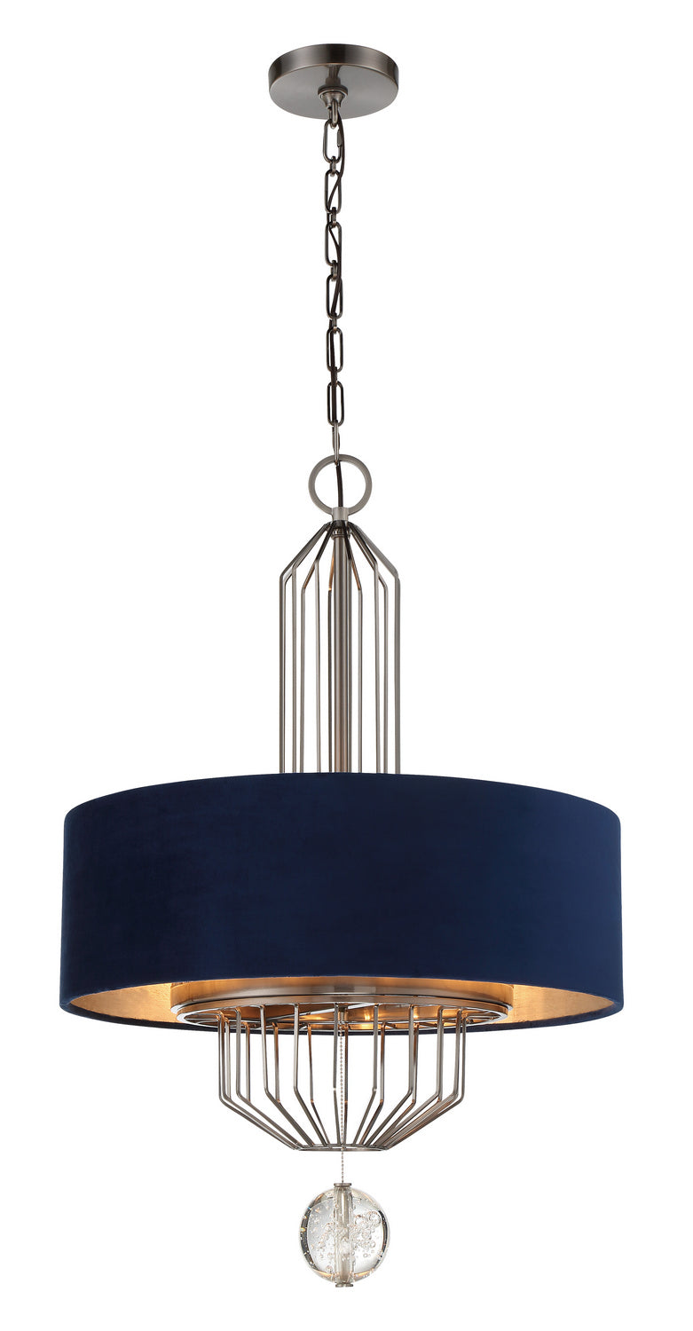 Six Light Pendant<br /><span style="color:#4AB0CE;">Entrega: 4-10 dias en USA</span><br /><span style="color:#4AB0CE;font-size:60%;">PREGUNTE POR ENTREGA EN PANAMA</span><br />Collection: Grandeur<br />Finish: Aged Antique Nickel